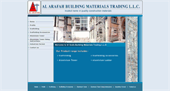 Desktop Screenshot of alarafahscaffolding.com